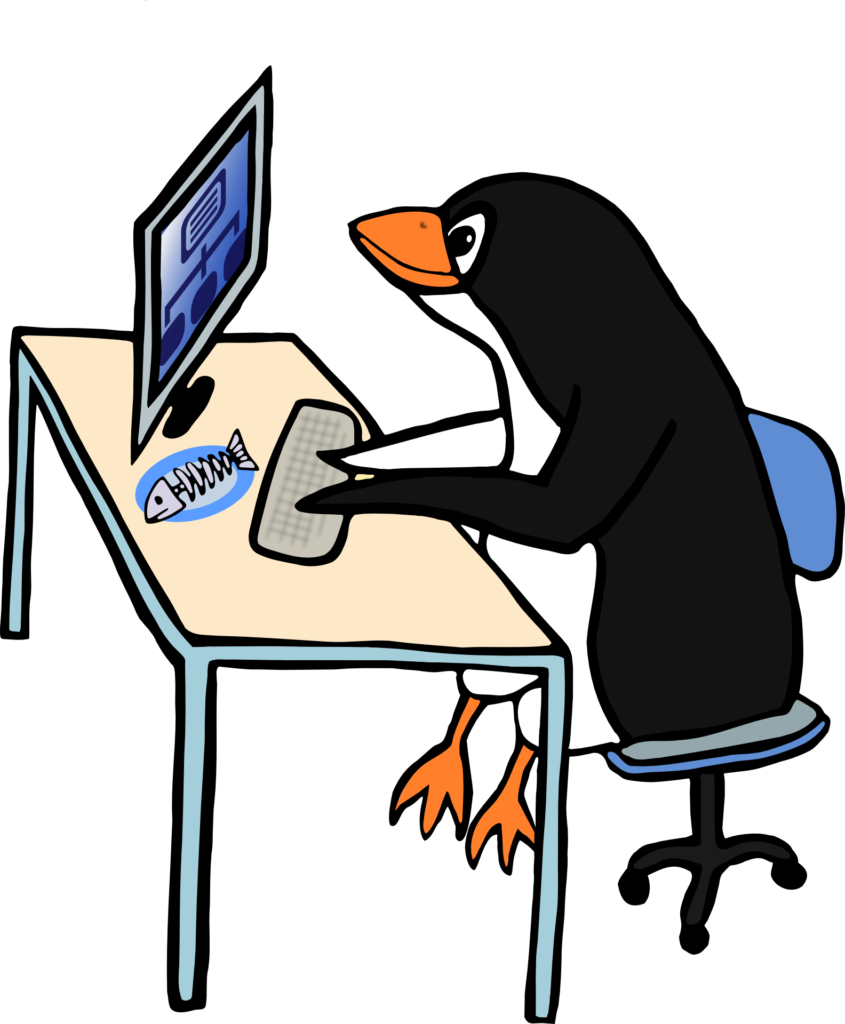 linux, tux, administrator
