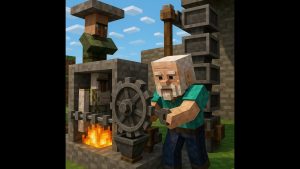 Uberswe’s Easy Iron Farm – Mass Production – Phase 1 – No Brass