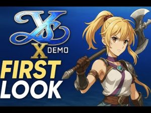 Ys X Demo FIRST-TIMER RUN 🌊 | Voice Acting Missteps & Lighthouse Boss!