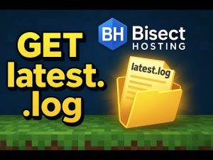 BisectHosting Peer Support often needs your latest.log for minecraft, this is how you get it.