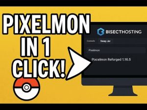 From Aternos to Pro: Install Pixelmon 1.16.5 on BisectHosting with the Swap-Jar Button