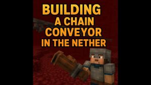 Building a Chain Conveyor in the Nether! | Start with Create Modpack Fun