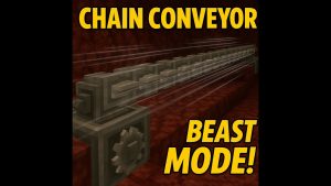 Nether Conveyor Goes BEAST MODE! | Start with Create Mod Minecraft