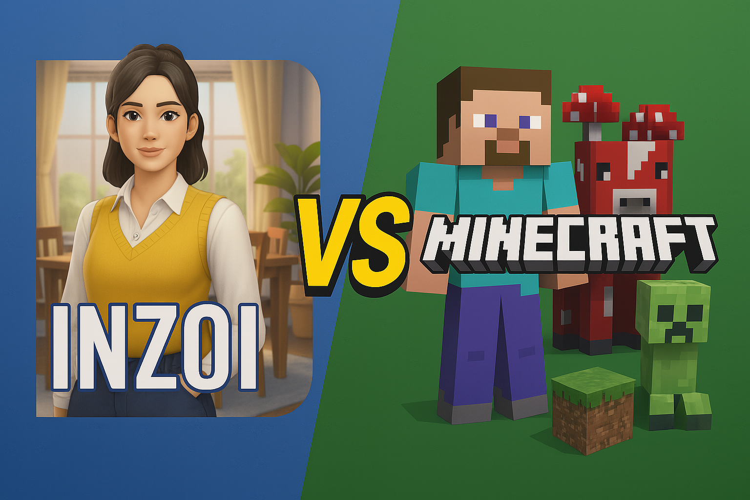 InZoi vs. Minecraft Modding