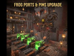 FROG PORTS, PIMS, & MEGA DRILL MOVES! | Create Mod Base Upgrade | Start With Create