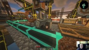 Resolved issue with chain drives, started on making oil from coal. #techtotheskies #createmod