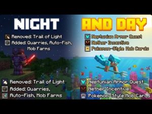 The Quest for Neptunian Armor! Massive Tech & QoL Update | Night and Day Modpack