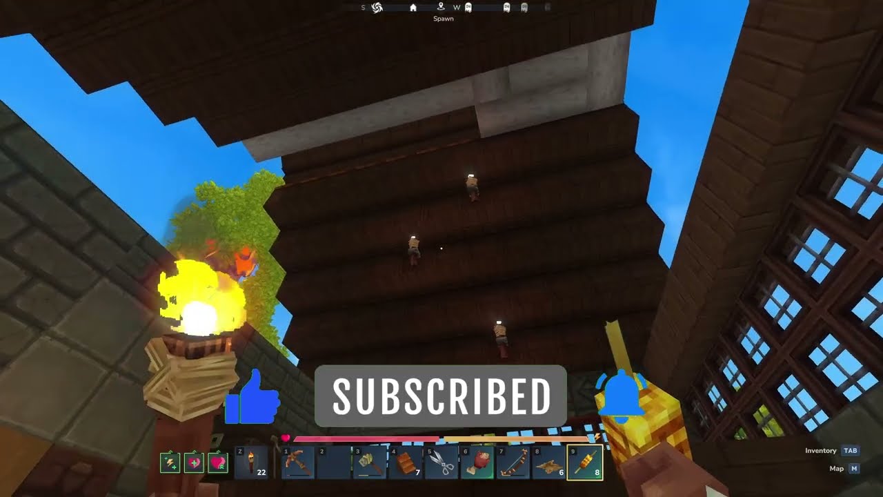 Hytale – I’m playing on the partner server for Bisect Hosting. I just completed a 3 level house …