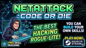 💻 NetAttack: Code or Die – The Rogue-Lite Hacking Game You NEED to Play! 🔥 (First Look & Review)